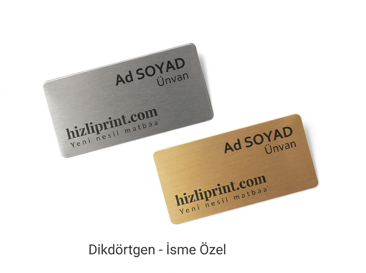 Metal Yaka Kartı
